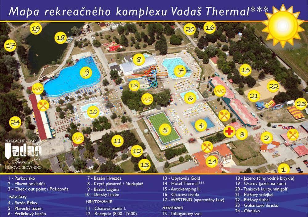 Wellness Hotel Thermal Štúrovo Екстериор снимка